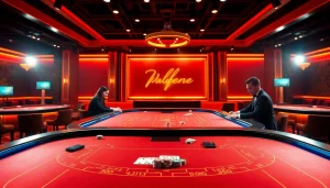 전문 딜러와 몰입감 있는 분위기로 라이브 플레이를 보여주는 카지노사이트의 매력적인 바카라 테이블.