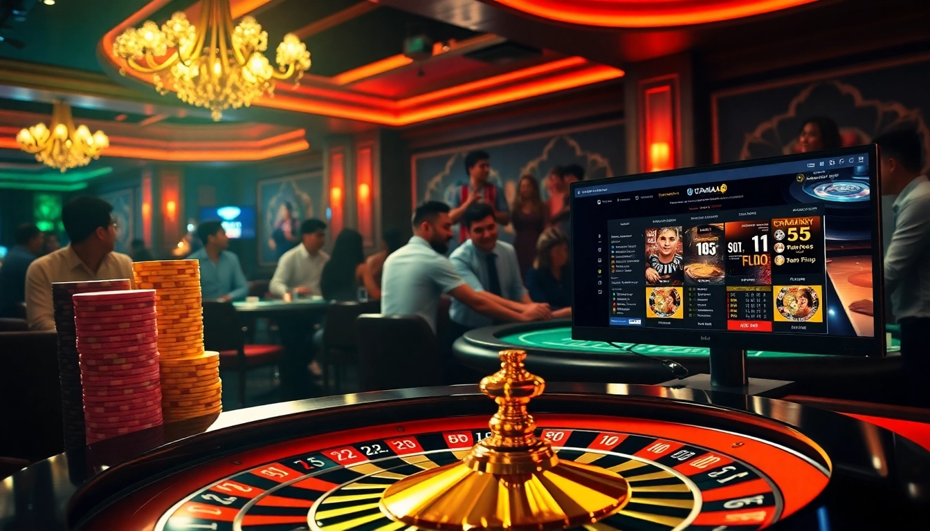 Rasakan sensasi judi bersama Utama4D Daftar di lantai kasino mewah dengan aksi roulette dan poker yang berwarna-warni.