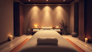 편안한 장식과 차분한 분위기의 스파 환경에서 송도마사지의 고요함을 경험해보세요.