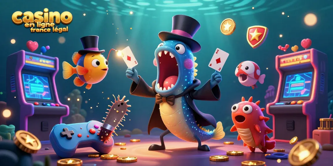 Illuminez votre jeu au casino en ligne France légal avec un spectacle magique sous-marin.