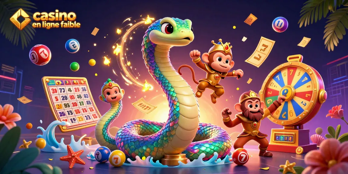 Découvrez un casino en ligne fiable avec des personnages colorés autour de jeux de jackpot.