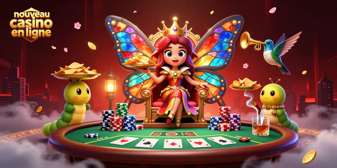 Révélez votre potentiel avec le nouveau casino en ligne grâce à cette illustration captivante.