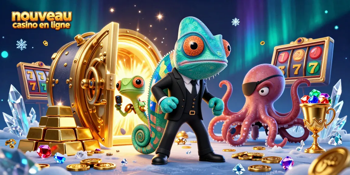 Explorez les options de nouveau casino en ligne avec ce visuel captivant et dynamique.