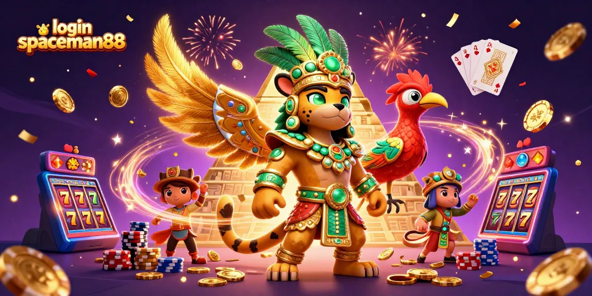 Play and win big at login spaceman88 with stunning jackpot slots featuring vibrant lucky 7s.