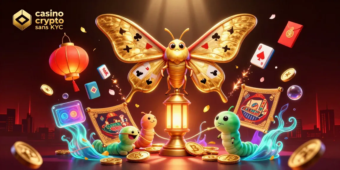 Casino crypto sans KYC : découvrez l'illustration 3D captivante de la beauté du jeu.