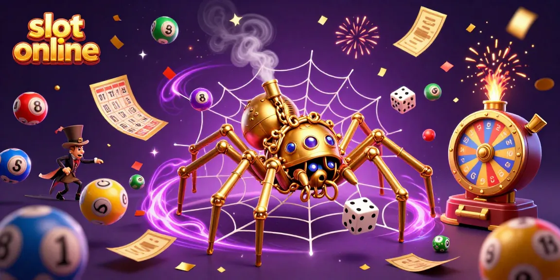 Engage in slot online gaming with colorful elements and a dynamic steampunk scene.